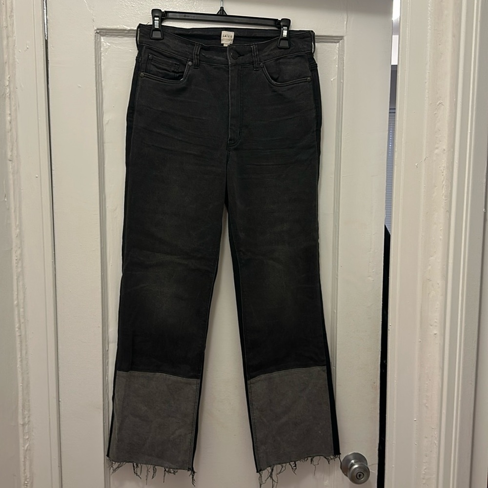 La Vie Rebecca Taylor Black Jeans